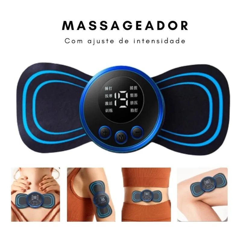 Mini massageador elétrico portátil - LOJAS ITACOLOMY