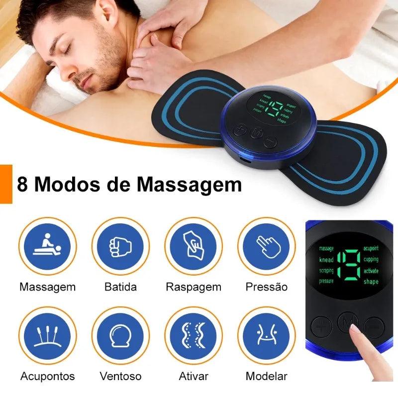 Mini massageador elétrico portátil - LOJAS ITACOLOMY