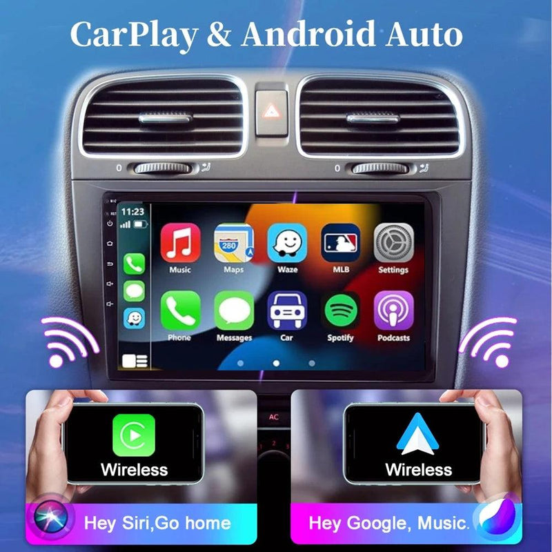 Central multimídia 7 polegadas com Android auto e bluetooth - LOJAS ITACOLOMY