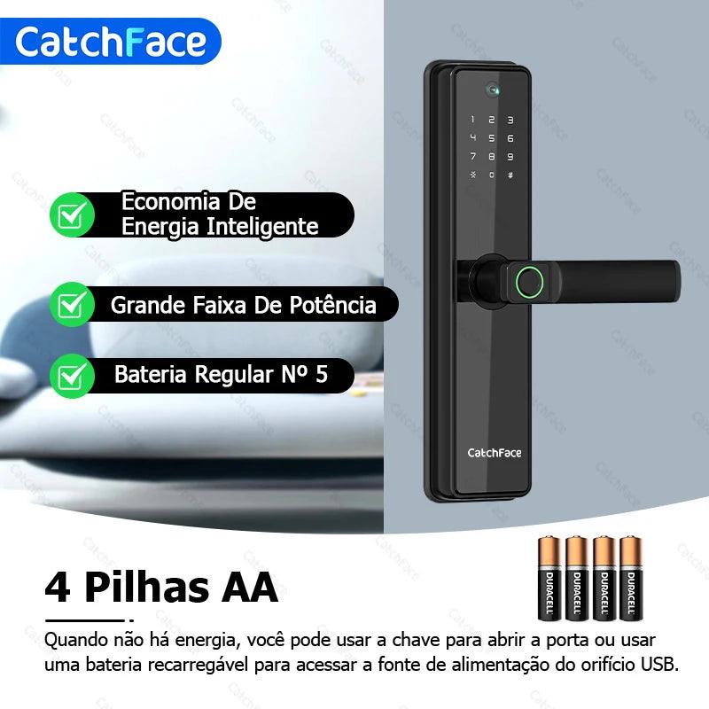 Brazil Camera photo-Taking Tempering Upgraded Version TUYA Wifi Electronic Smart Digit Door Lock Fingerprint Door Security - LOJAS ITACOLOMY