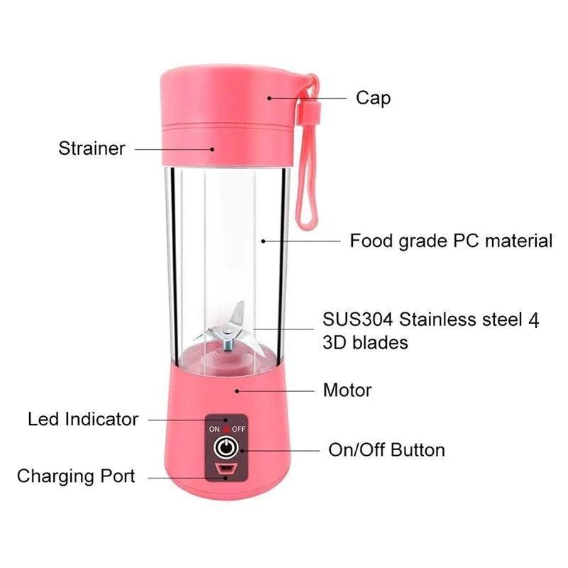 Mini Liquidificador Portátil Usb - LOJAS ITACOLOMY